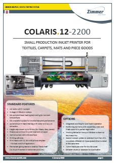 COLARIS 12-2200 Small Production Printer